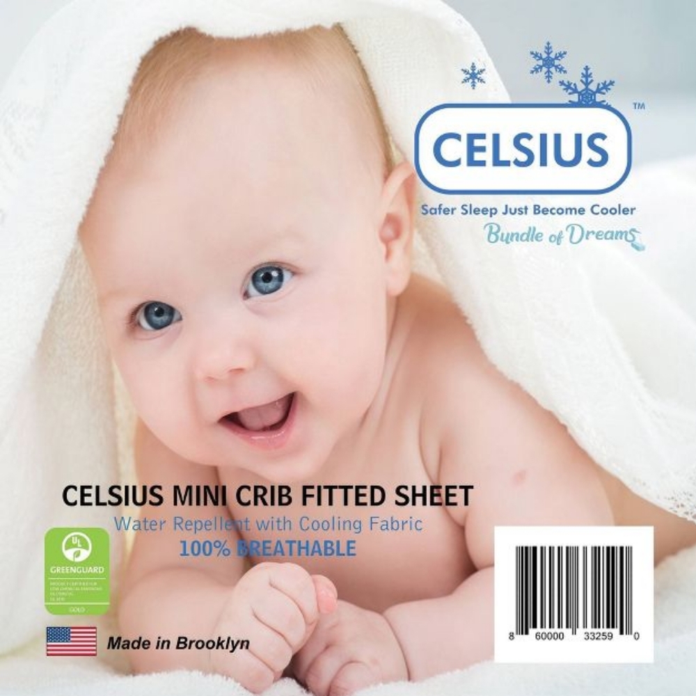 Celsius Bundle of Dreams Fitted Mini Crib Sheet